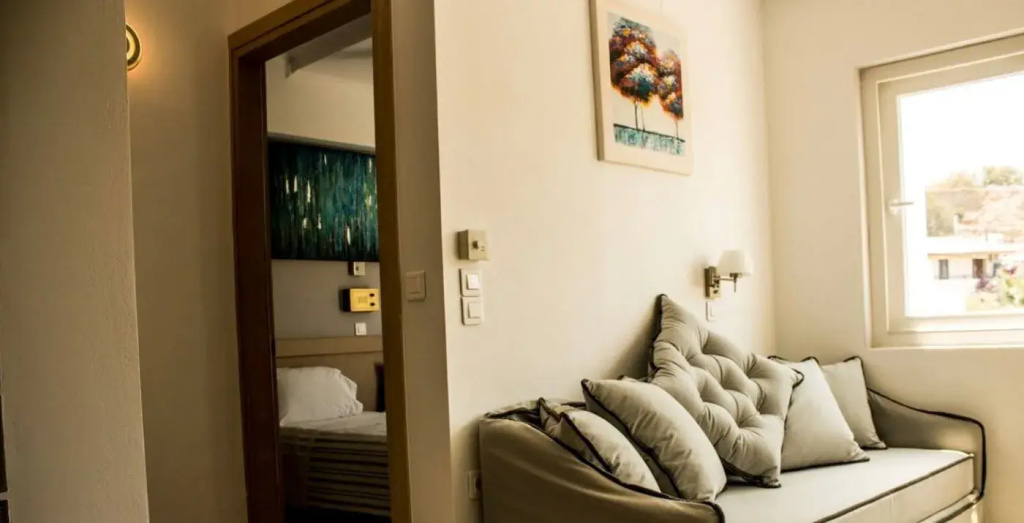 Suite with balcony and with sea view