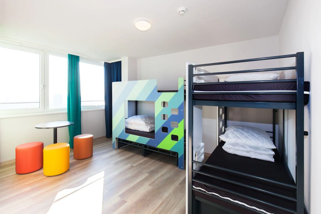A&O Prague Rhea - Chambres