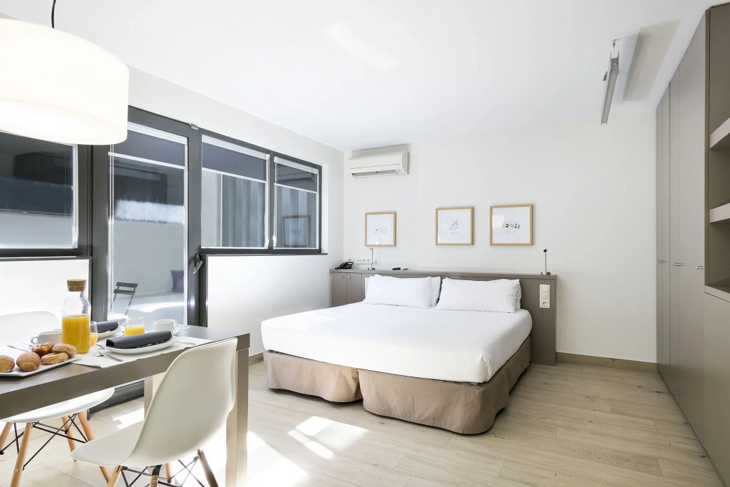 Aparthotel BCN Montjuic - Chambres