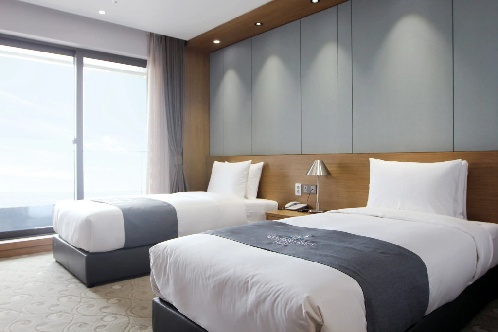 Standard Double room with ocean view (twin beds)