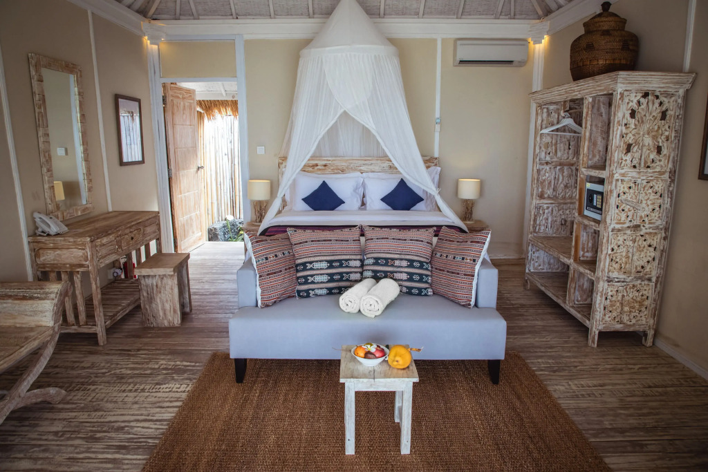 四人家庭海景雙人床別墅