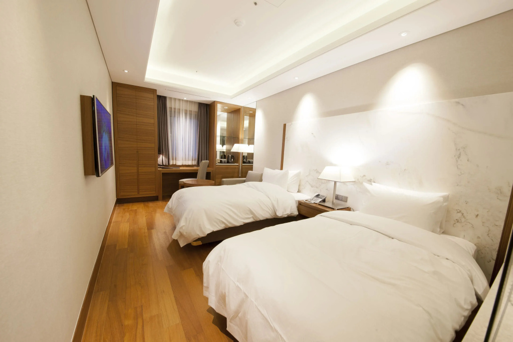 Superior Double room with partial view (twin beds)