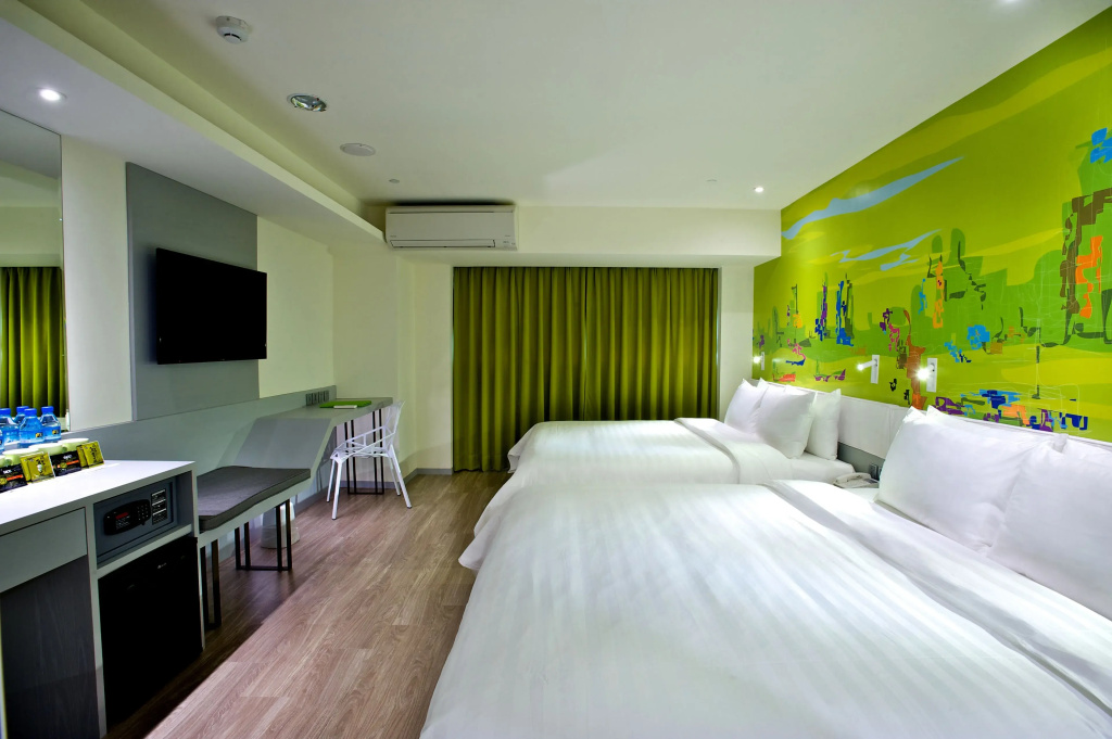 FX Hotel Kaohsiung Zhonghua Road Branch - Chambres