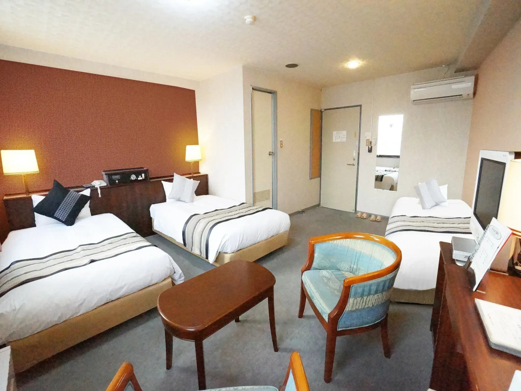 Hotel AreaOne Miyazaki City - Chambres