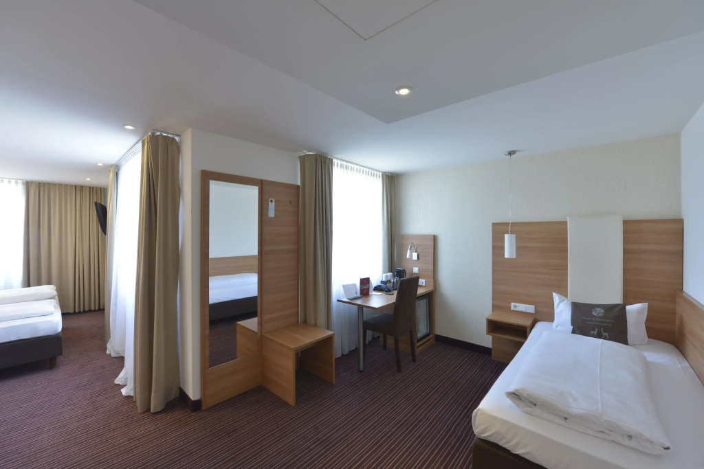 Hotel Cristal Munchen - Chambres