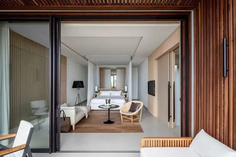 Double Suite with balcony and with garden view (full double bed)