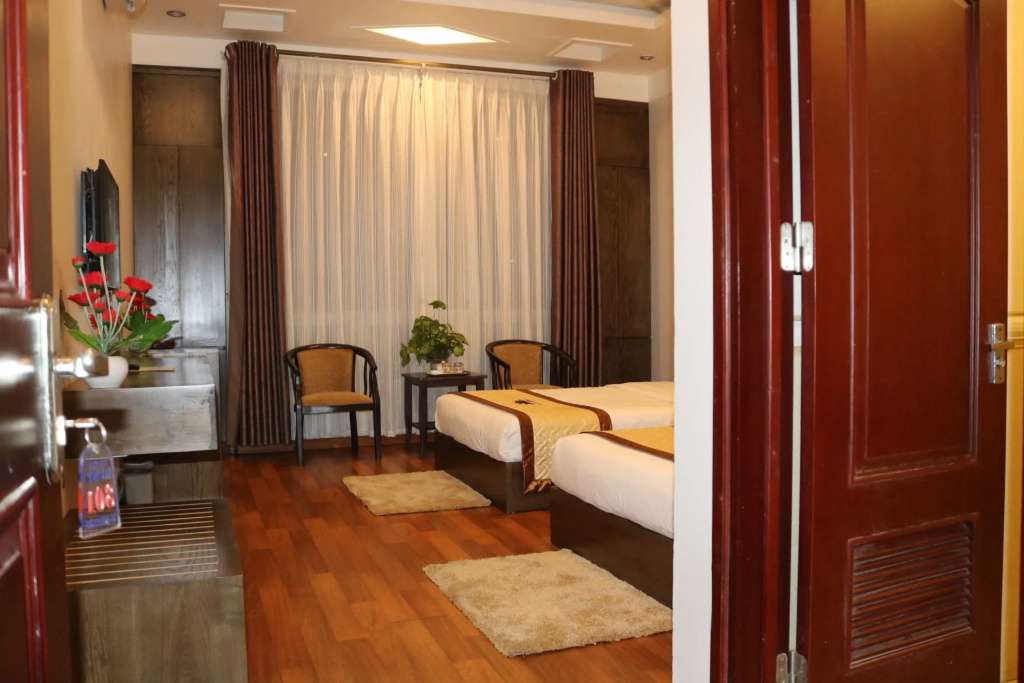 1 Bedroom Bed in Dorm with city view