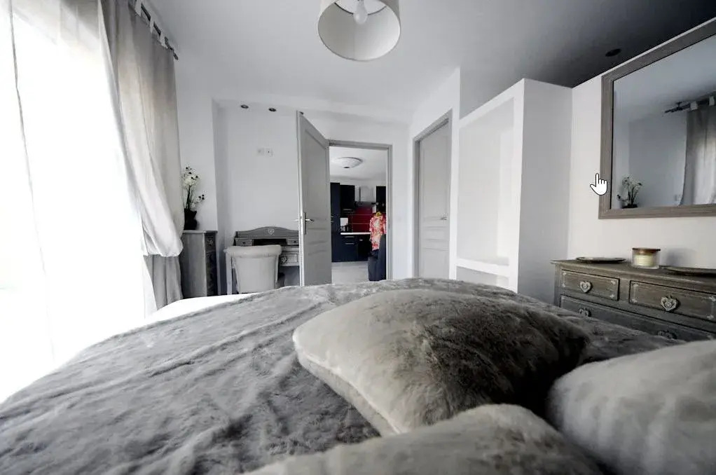 標準雙人房,配有大床