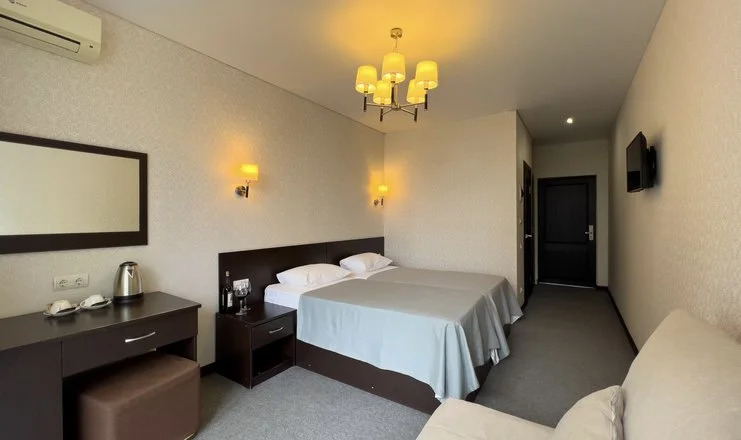 Двухместный номер Comfort с балконом 2 отдельные кровати в Жоэквара