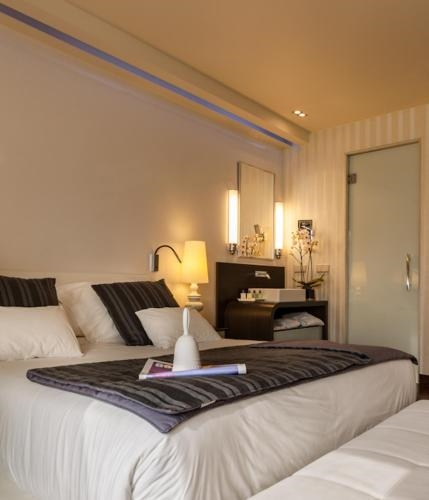 Double loft room with balcony full double bed
