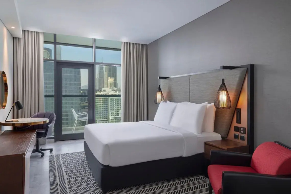 Deluxe Club Double room with balcony and beachfront (full double bed)