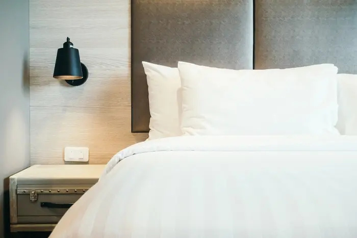 Double room with garden view (full double bed)