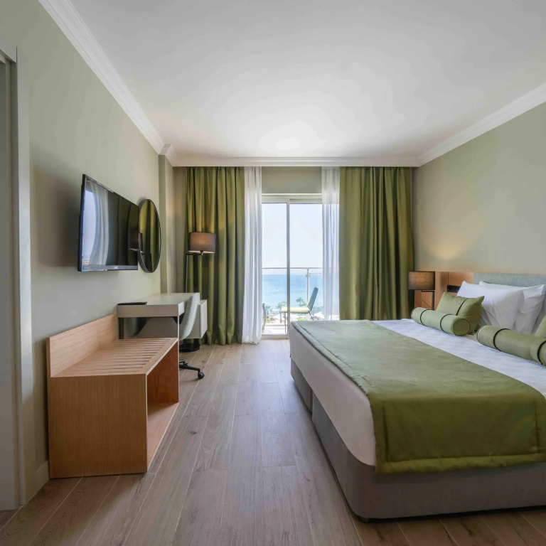 Standard Double room with balcony and with sea view (full double bed)