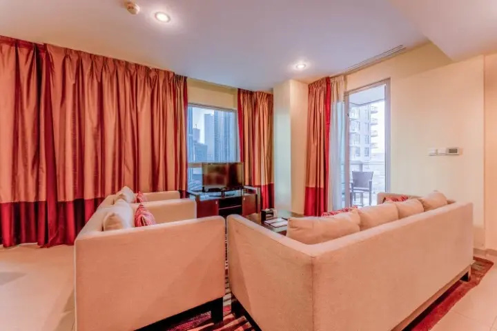 1 Bedroom Double Apartment with Fountain view (full double bed)