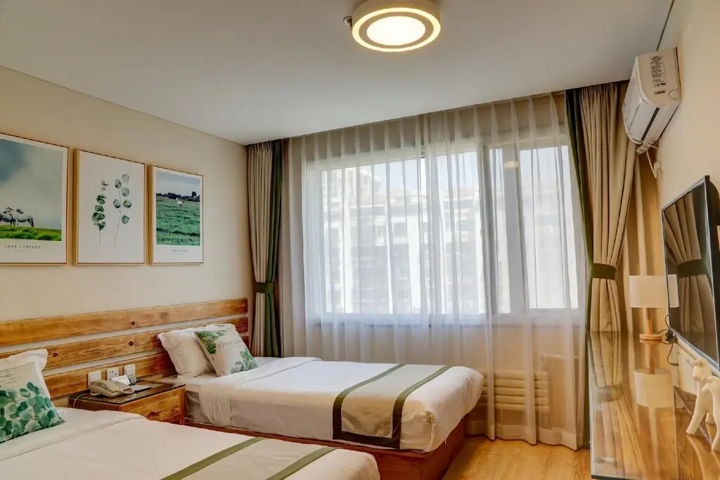 Standard Double room with garden view (twin beds)