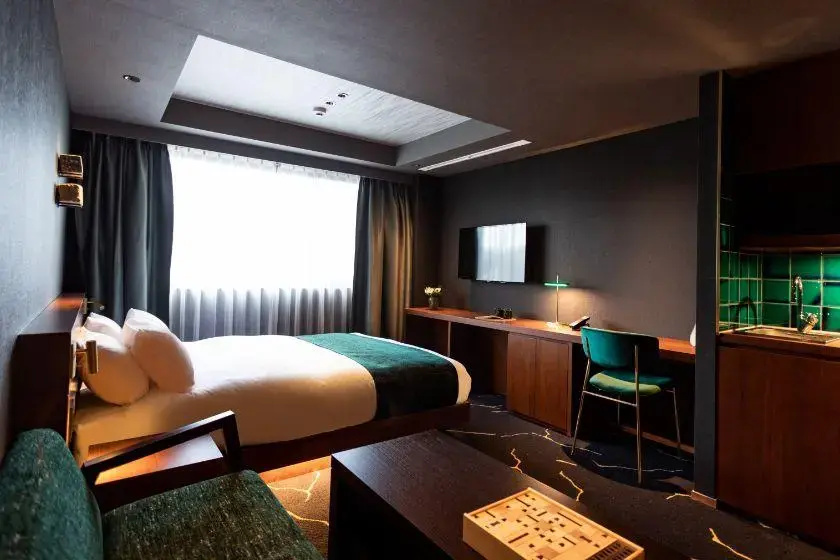 With Kitchen Double room (full double bed)