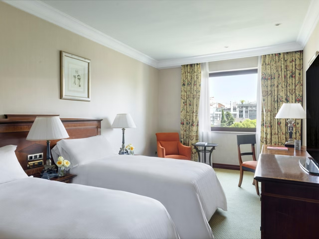 Premium Double room with Castellana view (twin beds)