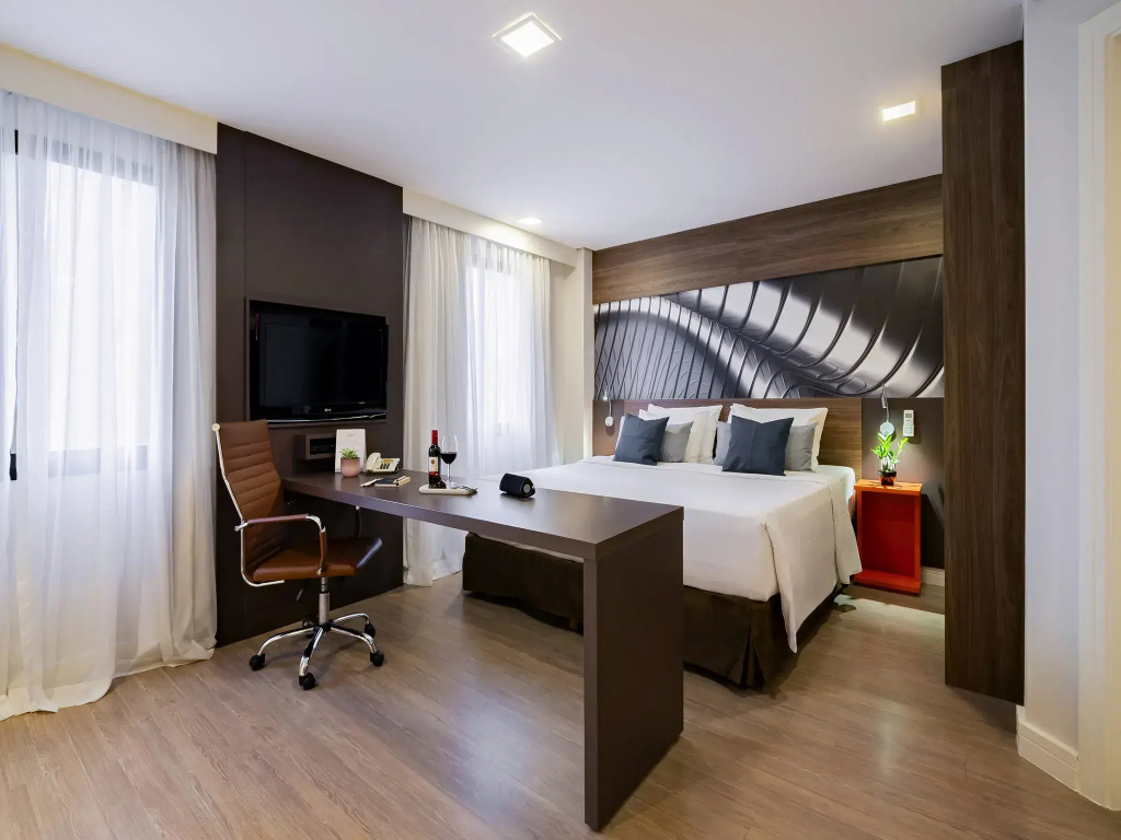 Mercure Sao Paulo Moema Times Square - Chambres