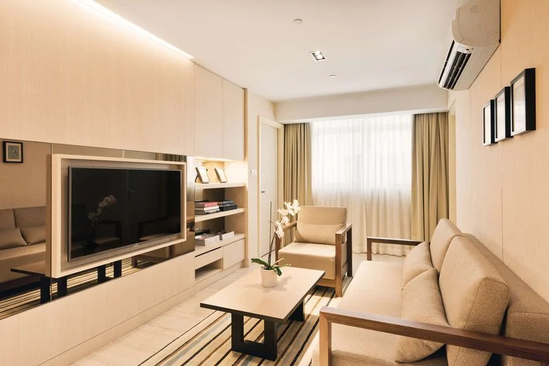 Трёхместный полулюкс с 2 комнатами в Oasia Suites Kuala Lumpur