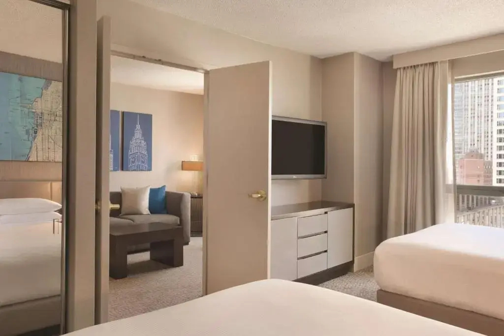 Hilton Chicago/Magnificent Mile Suites - Chambres