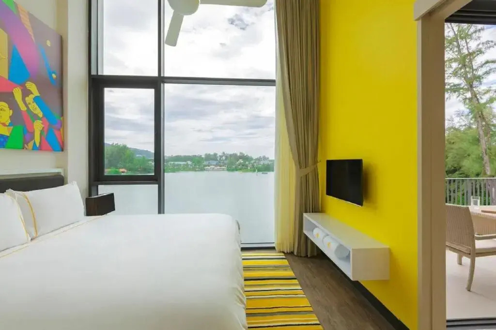 Лофт с 2 спальнями с балконом в Отель Cassia Phuket, part of Banyan Group