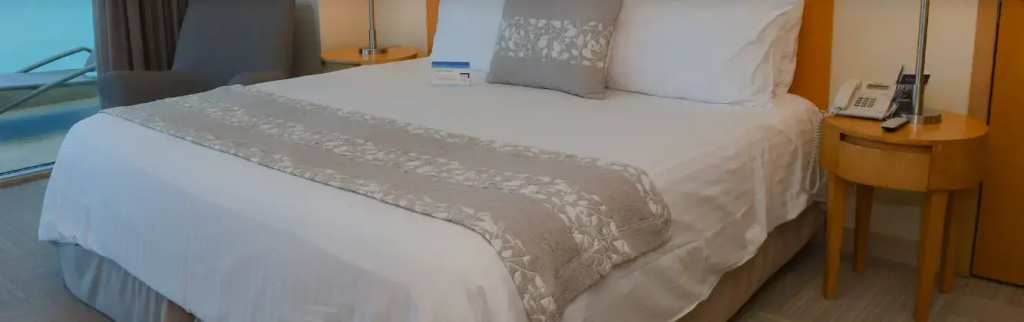 Presidential Double Suite full double bed