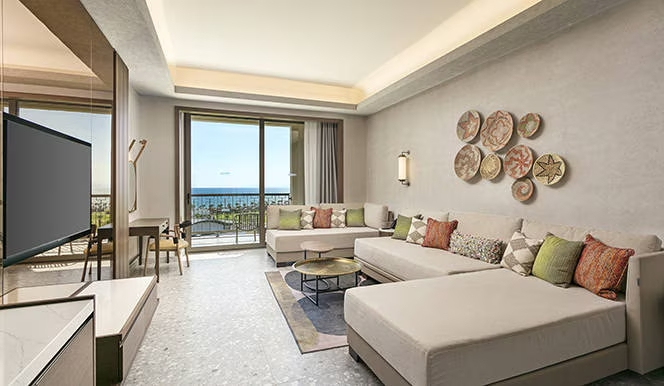 Двухместный номер семейный Grand двуспальная кровать в Курорт Cullinan Belek