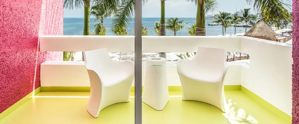 Trendy Double room with ocean view (twin beds)