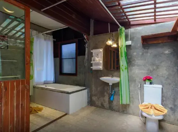 Двухместное бунгало Deluxe двуспальная кровать в Kanya Cozy Bungalows Kata Beach