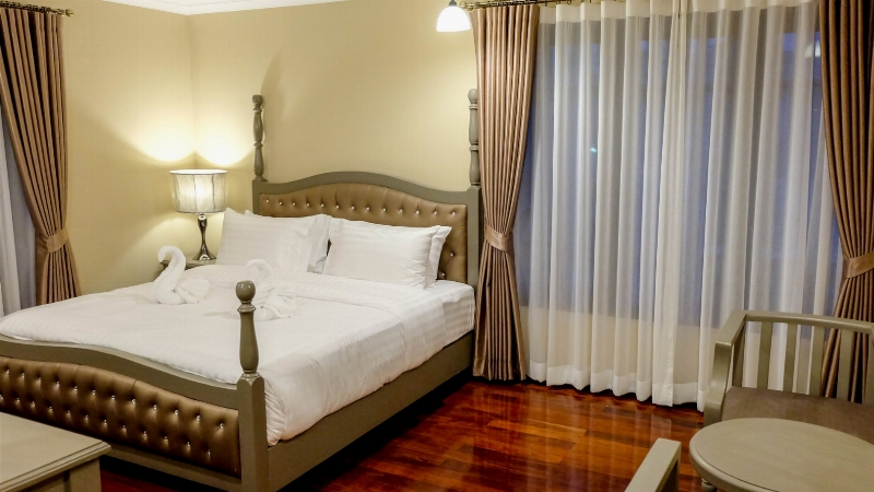 Двухместный номер Grand Deluxe двуспальная кровать в Siri Heritage Bangkok Hotel