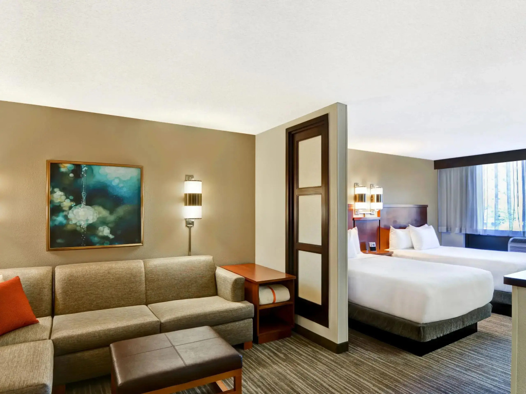 High Floor Double room twin beds