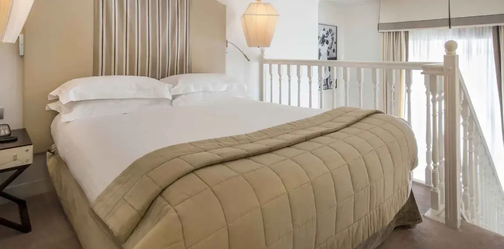 Double Duplex Junior Suite with Eiffel Tower view (full double bed)