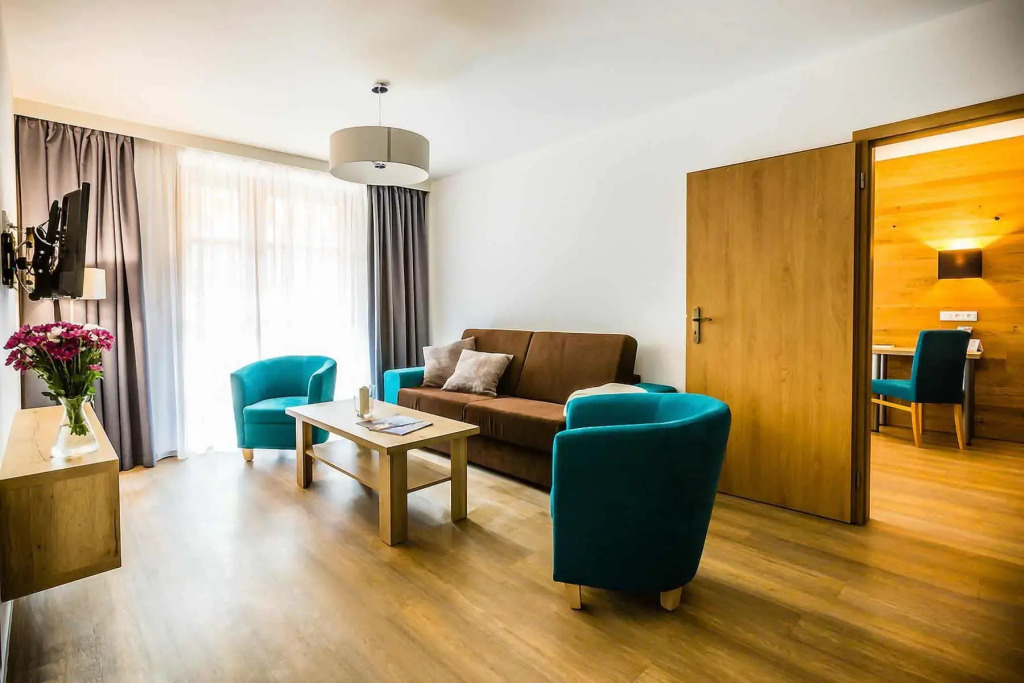 Двухместные апартаменты Grand двуспальная кровать в Amenity Resort Spindleruv Mlyn
