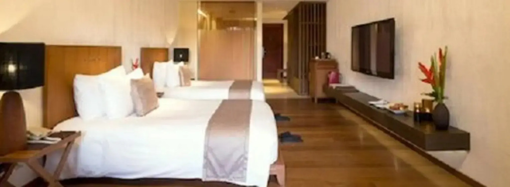 Двухместный номер с видом на море 2 отдельные кровати в Hansar Samui Resort & Spa