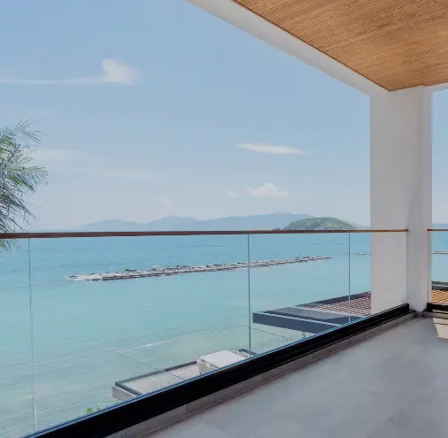 Двухместный полулюкс Gran Ocean двуспальная кровать в Villa Le Corail, A Gran Melia Hotel