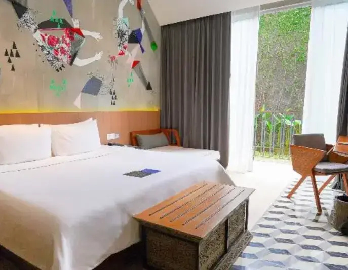 30 Double Studio twin beds