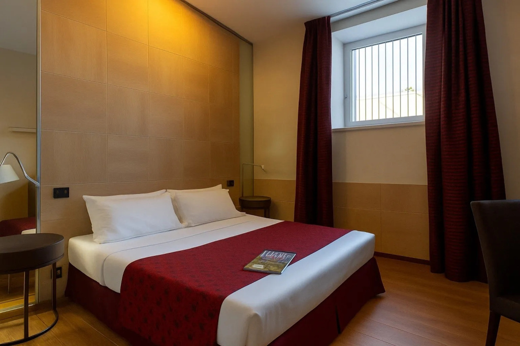 Double room (full double bed)
