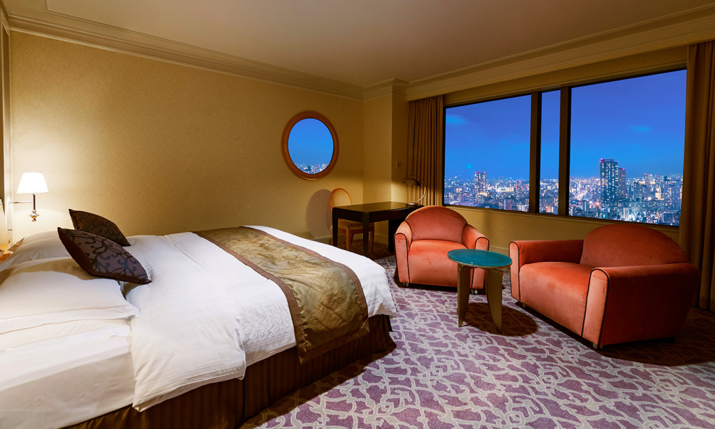 Hotel Hankyu International Room Type - Deluxe Double room (full double bed)