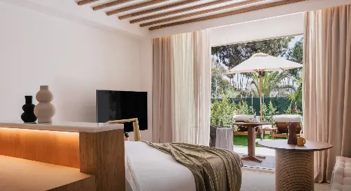 (1)Extra ME+ with Garden Double Junior Suite (full double bed) (bed type is subject to availability) at Me Marbella By Melia in Marbella