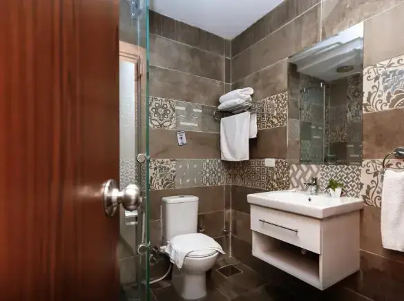 Люкс Executive с видом на пирамиды и джакузи в Pyramid Edge Hotel & Exclusive Pyramids View Rooftop