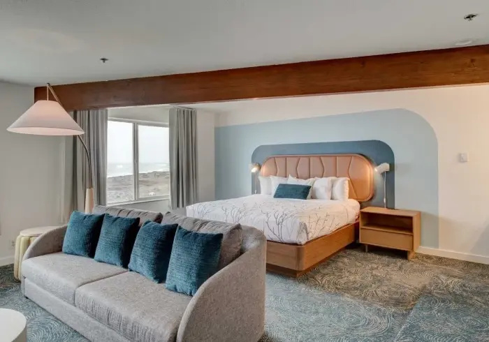 Whirlpool Double room with ocean view (full double bed)