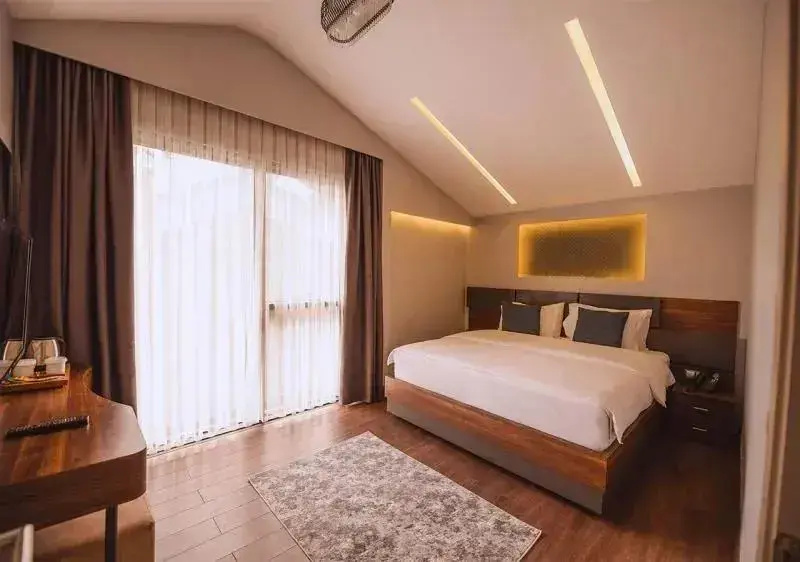 Elite Double Suite with balcony and with sea view (full double bed)