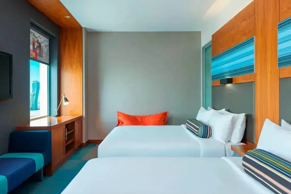 Aloft Double room (twin beds)