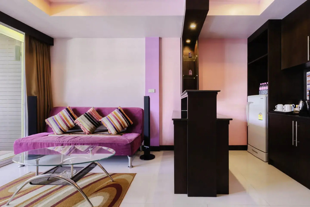 Двухместный полулюкс двуспальная кровать в Baron Beach Hotel