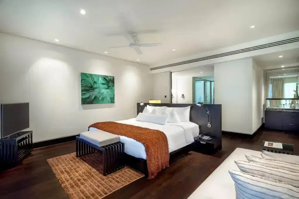 Premium Double Palm room with balcony (full double bed)