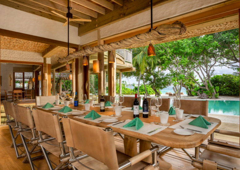 Вилла 14 в Soneva Fushi