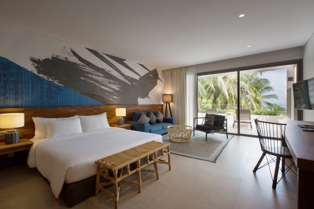 Love Double room with garden view (full double bed)
