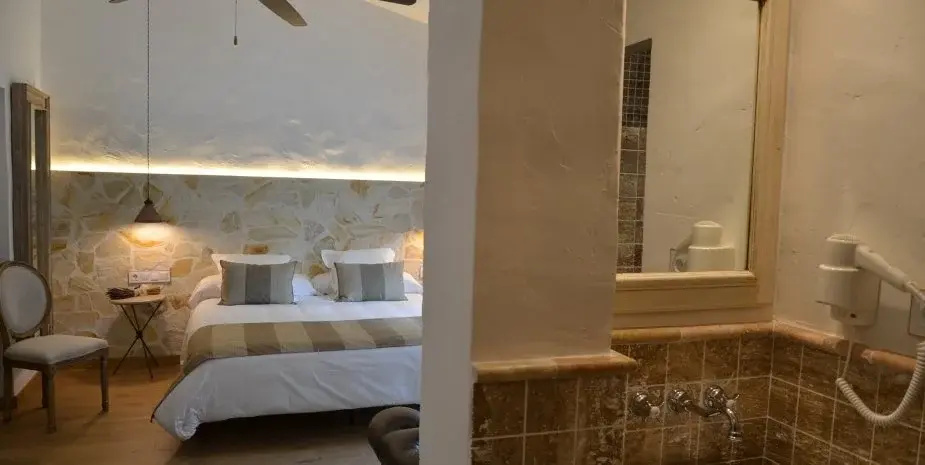 Hotel Restaurant Galena Mas Comangau - Chambres