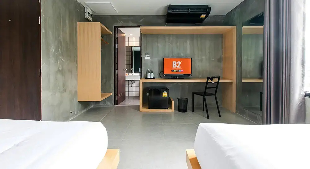 B2 Phuket Boutique & Budget Hotel - Chambres