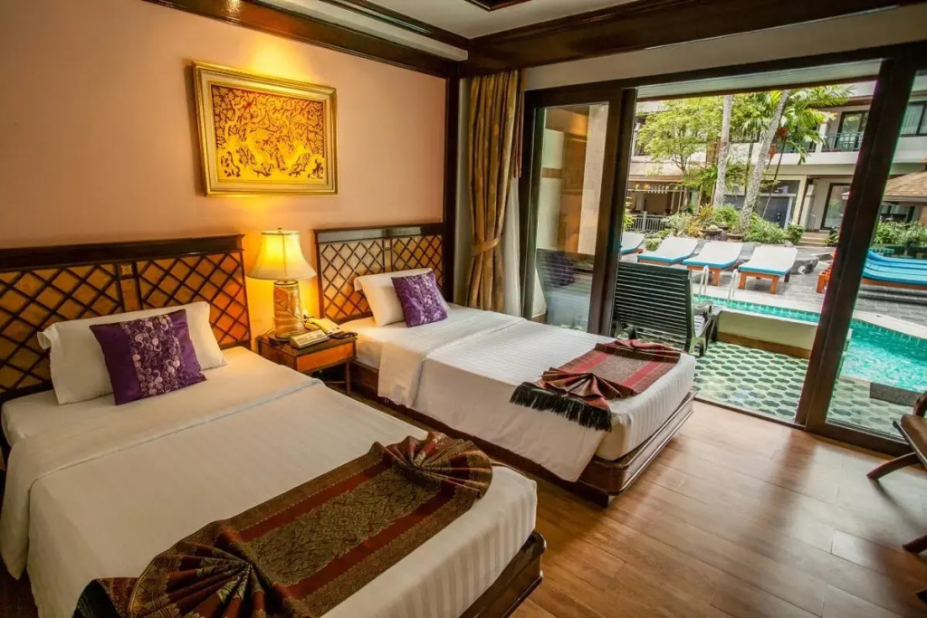 Pool Access Double room (twin beds)